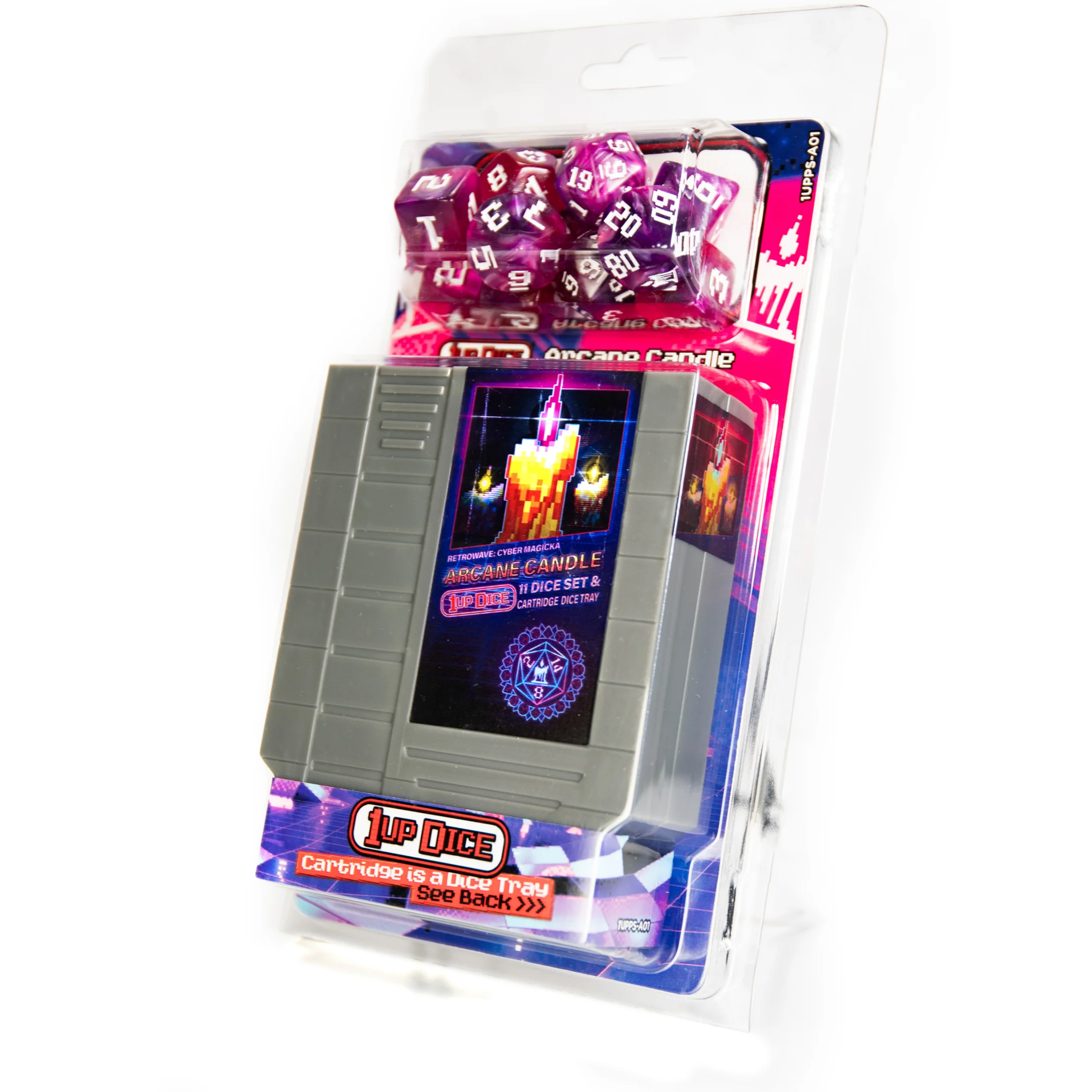 Arcane Candle Polyhedral Dice Set